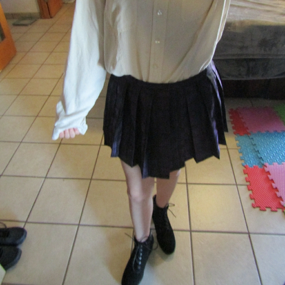 Plaid skirt